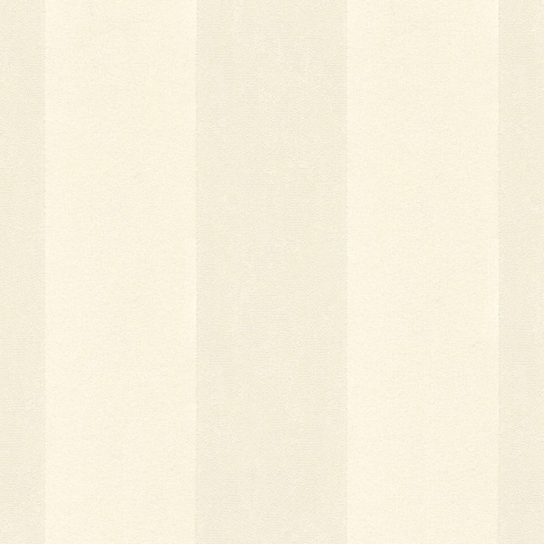 Architects Paper Castello papier peint floqué à rayures - Crème, Métallisé 