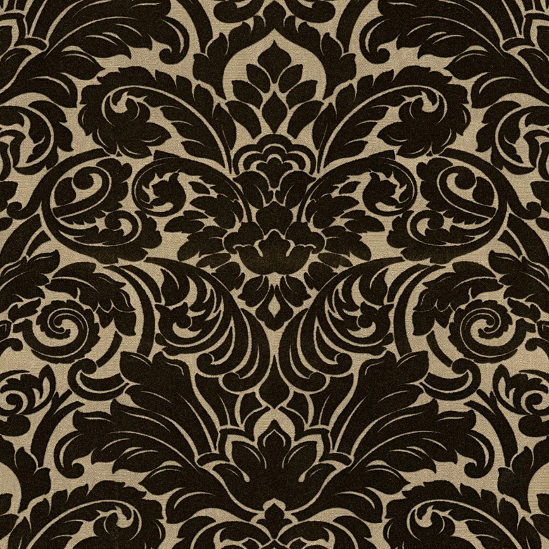 Architects Paper Castello papier peint floqué - Noir 
