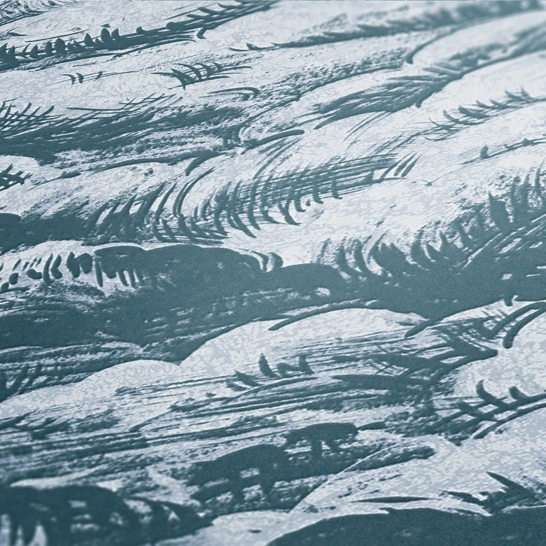 Architects Paper Vliestapete Jungle Chic Wolkentapete blau, weiß 