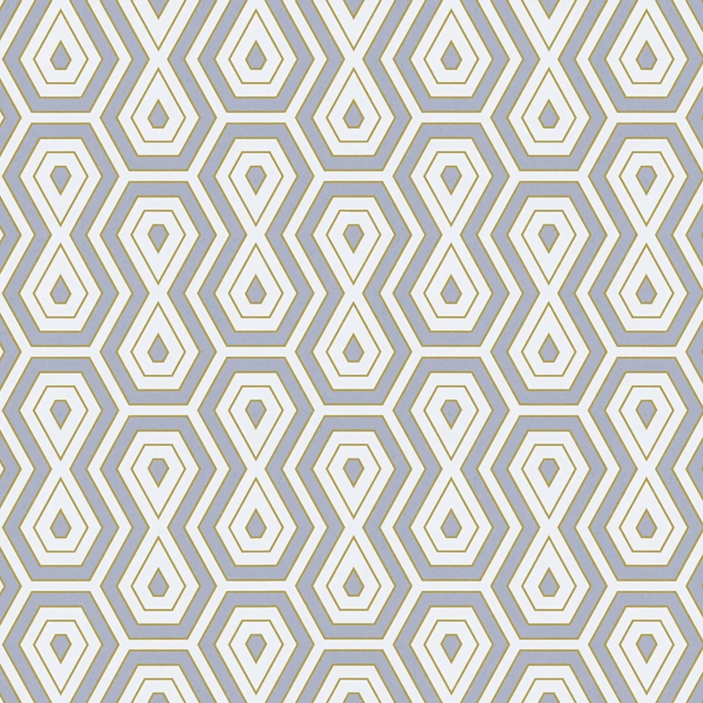 Architects Paper Jungle Chic - Papier peints rétro/vintage, gris 