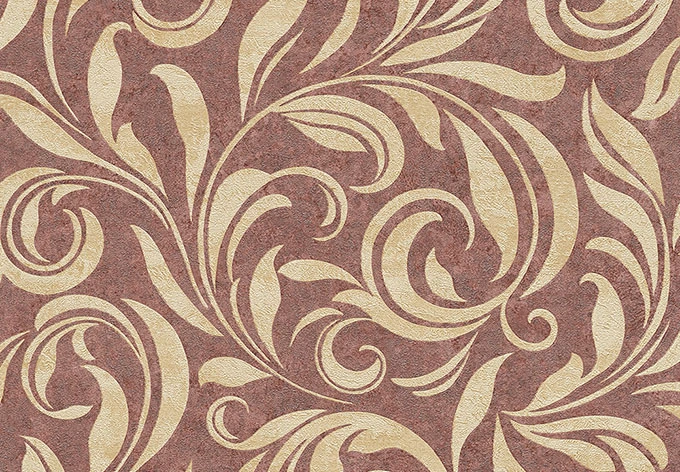 Architects Paper Vliestapete Nobile Blumentapete floral beige, metallic, rot 