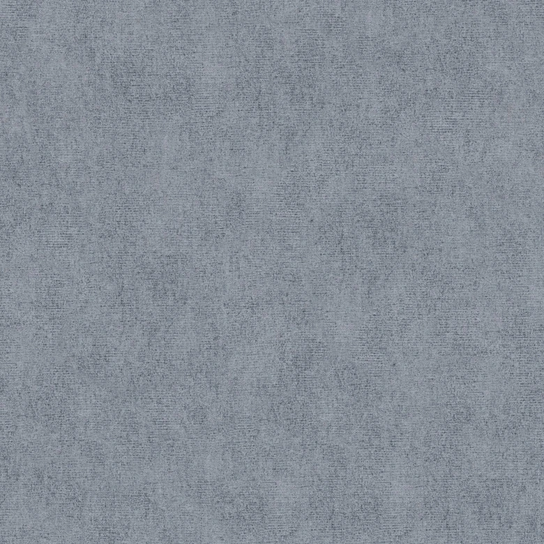 Glossy blue plain wallpaper - non-woven fabric-look wallpaper  