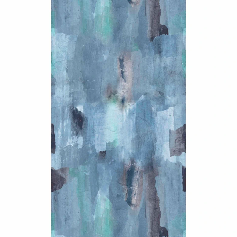Fotobehang in blauwgrijs - modern designbehang met textuur - Vliesbehang 