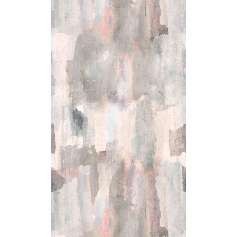 Fotobehang in beige grijs - design behang in aquarel look - Vliesbehang 