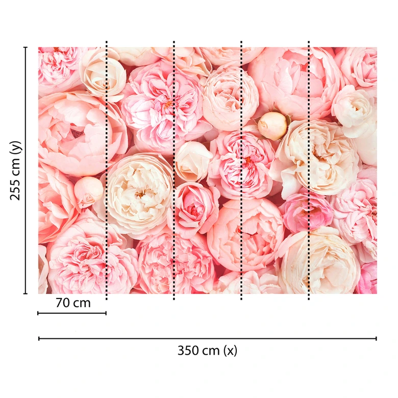 Livingwalls Fototapete Designwalls Roses Blumen 