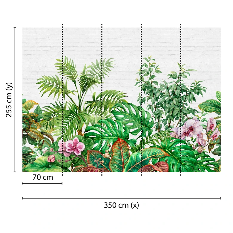 Livingwalls Fotobehang Designwalls Tropical Wall 