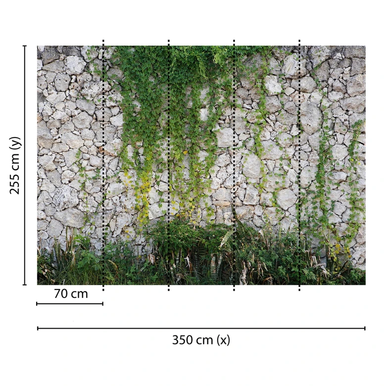 Livingwalls Fotobehang Designwalls Stone Wall 