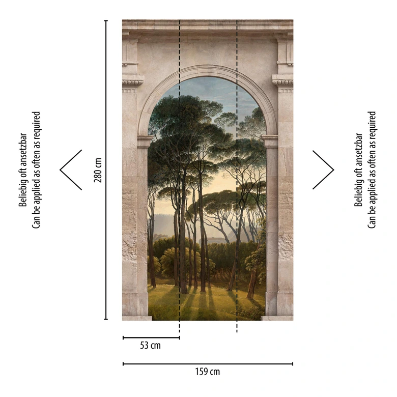 Livingwalls Metropolitan stories THE WALL landscape wallpaper 