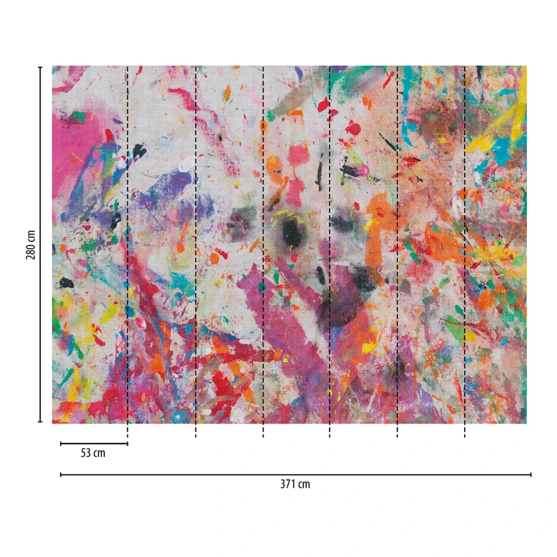 Papier peint abstrait Livingwalls Metropolitan stories THE WALL 