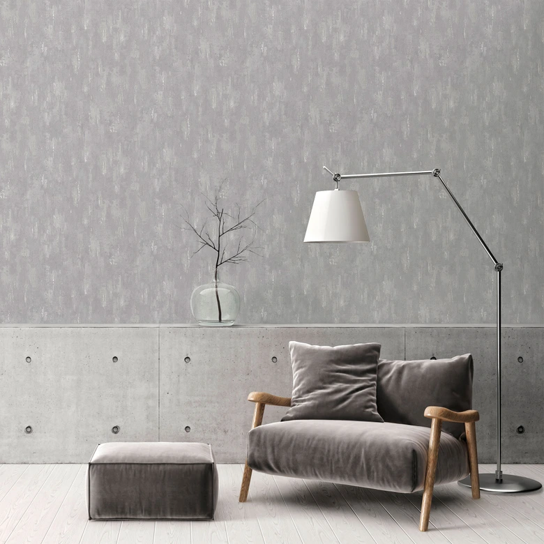 A.S. Création Vliestapete Beton Concrete & More Tapete in Vintage Beton Optik grau 