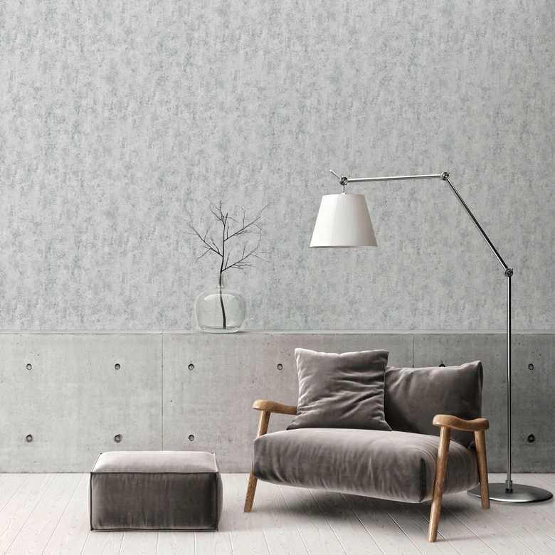 A.S. Création Vliestapete Beton Concrete & More Tapete in Betonoptik grau 