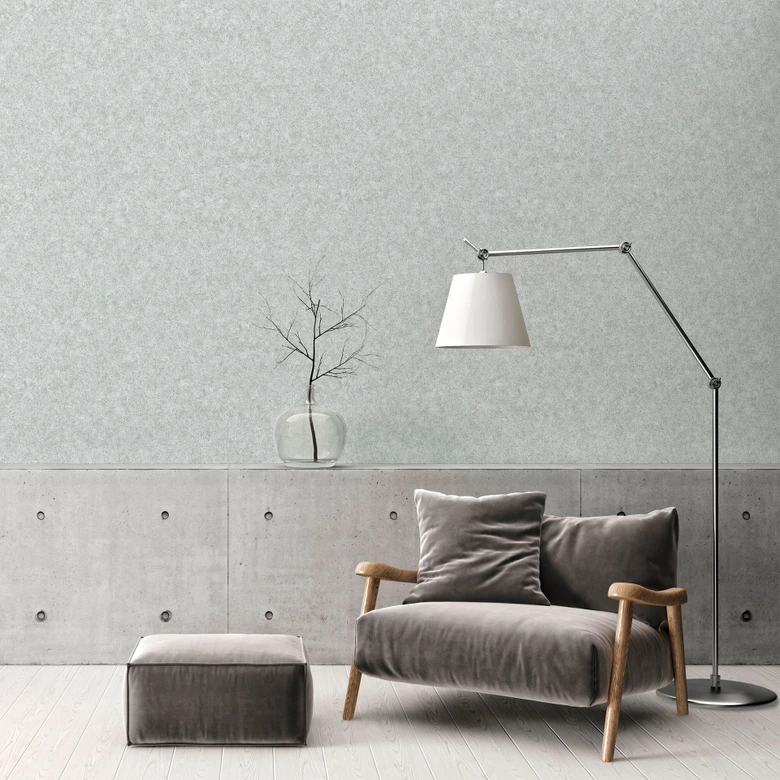 A.S. Création Vliestapete Beton Concrete & More Tapete in Betonoptik grau 