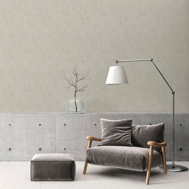 A.S. Création Fleece Wallpaper - Vintage Concrete 