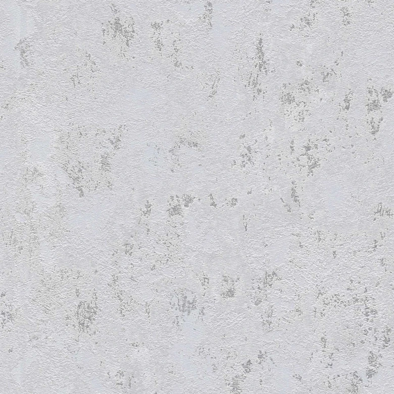 Strukturtapete Grau Silber - Metallic-Effekt Design Vliestapete  
