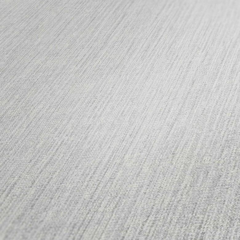 Daniel Hechter Papier peint uni Gris, Blanc 
