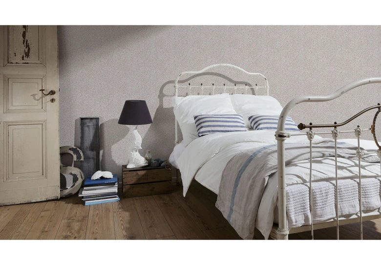 Patroonbehang A.S. Création Dekora Natuur 6 Signaalwit, Zwart, Oijfbruin 