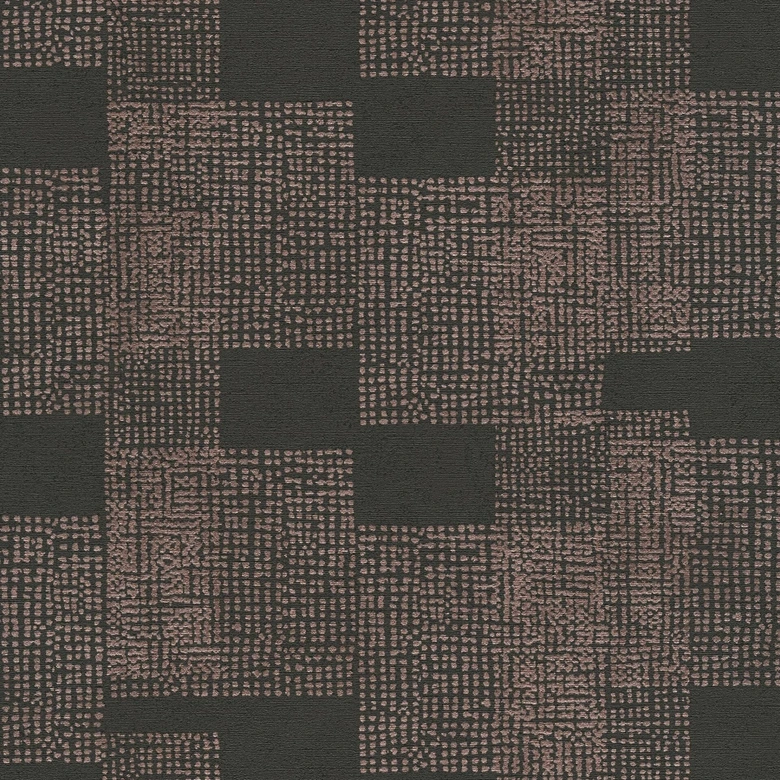Livingwalls Ethnotapete Desert Lodge Vliestapete bronze, schwarz 