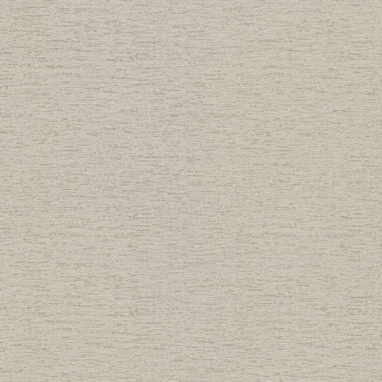 Papier peint uni avec structure horizontale tissée Beige 