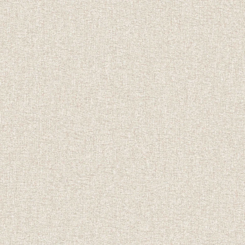 Unitapete mit Strukturmuster Beige Grau - Tapete mit Gewebe-Optik  