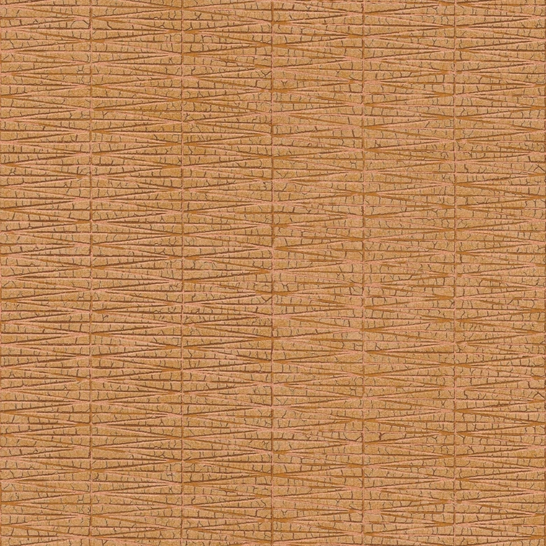 A.S. Création Ethnotapete #Hygge Vliestapete metallic, orange 