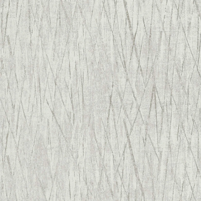 Papier peint texturé gris avec effet métallisé argenté Papier peint intissé Hygge  