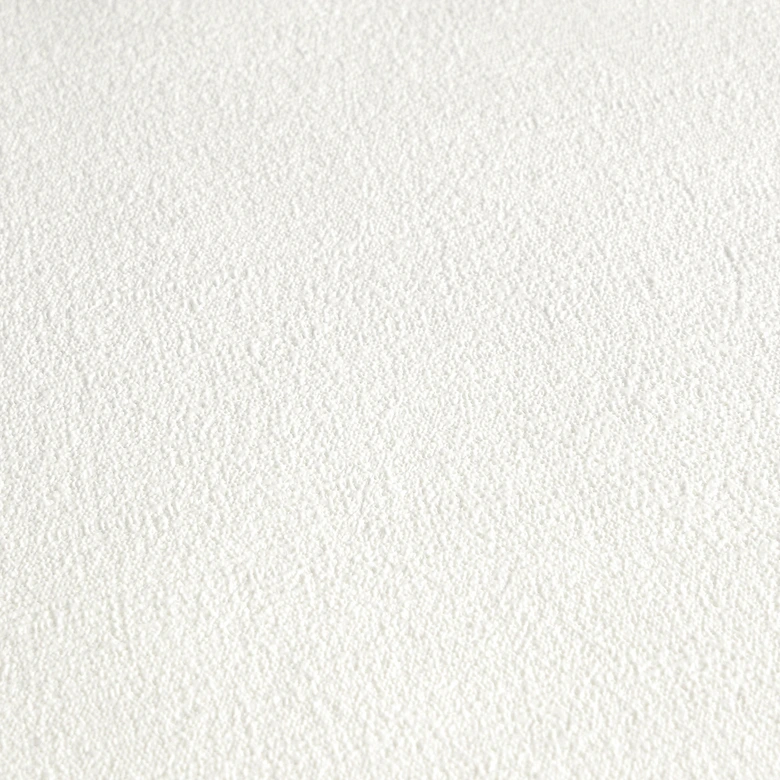 Unitapete mit feiner Struktur Creme-weiß – Vliestapete dezent hell modern 