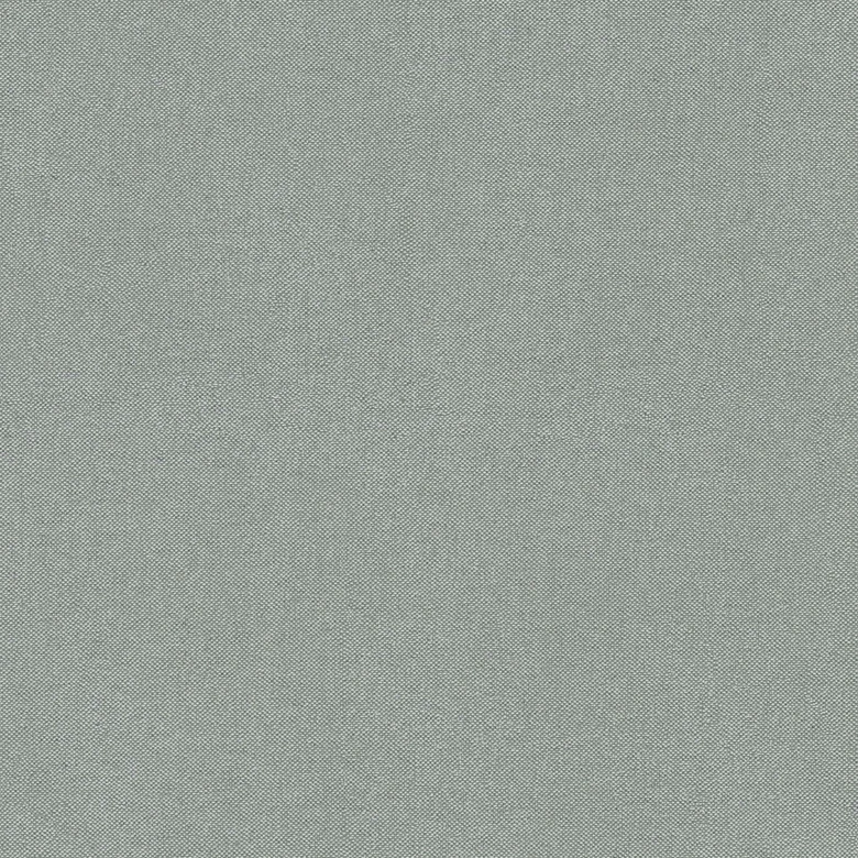 Single wallpaper with linen look green blue - plain non-woven wallpaper with textile texture 