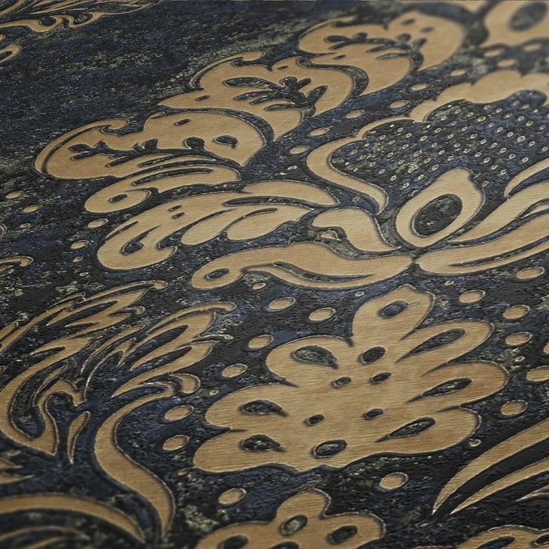 Livingwalls Metropolitan Stories 2 Alena - St. Petersburg Papier peint baroque, Beige, Bleu, Marron 