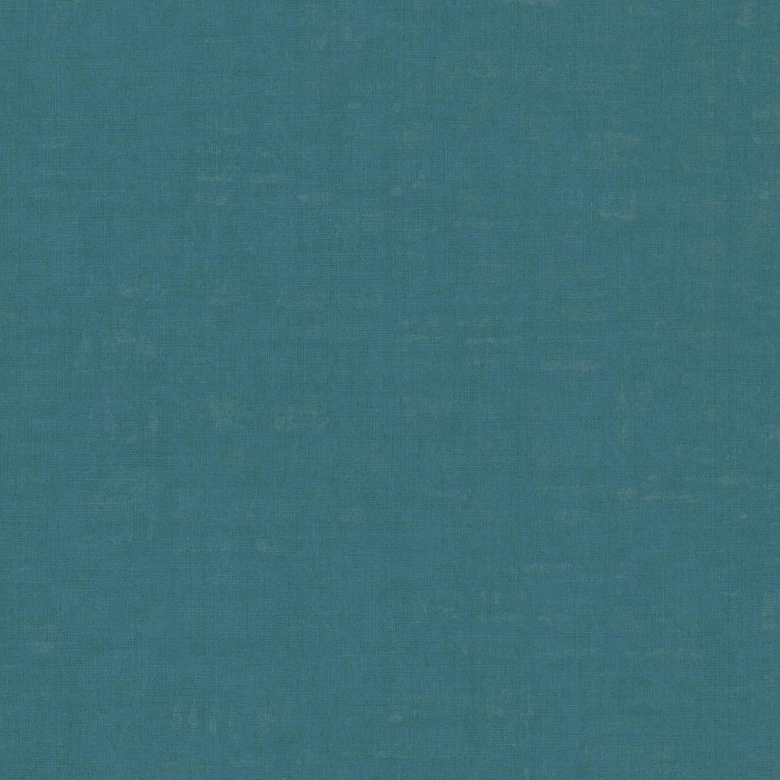 wallpaper petrol blue - plain non-woven wallpaper bedroom 