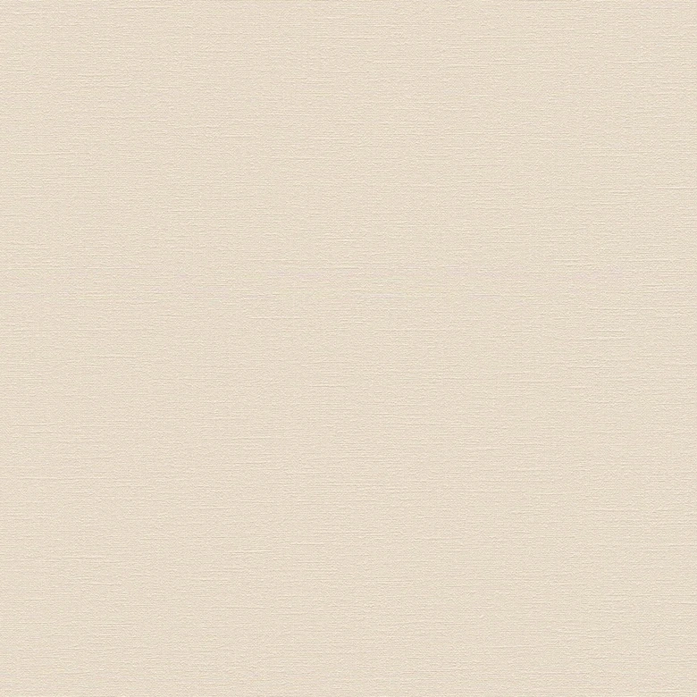 Nachhaltige Uni Tapete Vliestapete von A.S. Création Beige Creme PVC-Frei 376031  