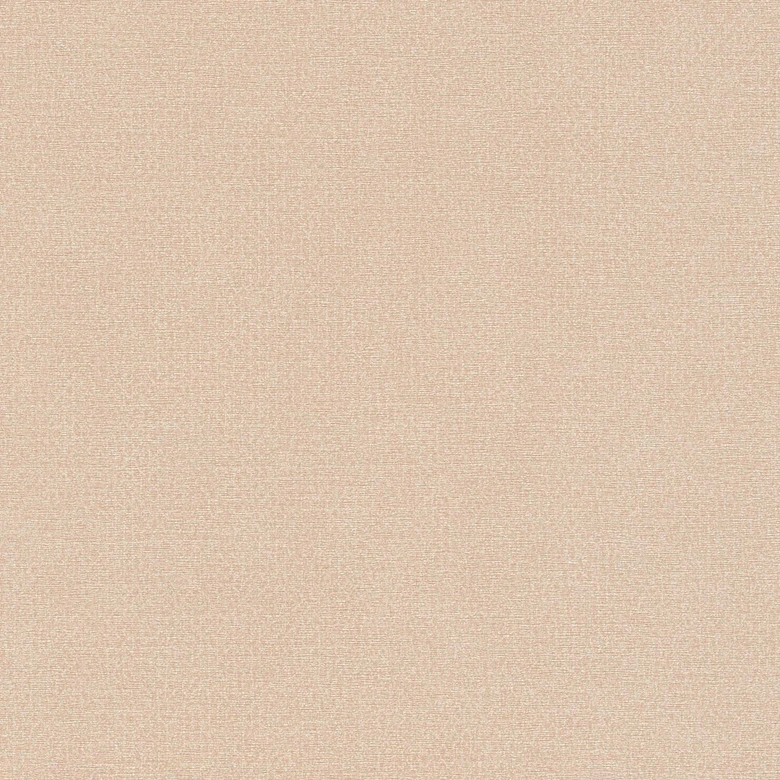 Plain wallpaper beige PVC-free - non-woven wallpaper by A.S. Création light glossy cream 386621 
