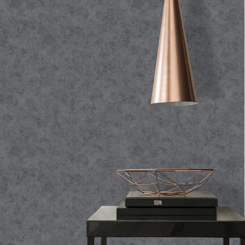 A.S. Création Pop Style Papier peint uni - Gris 