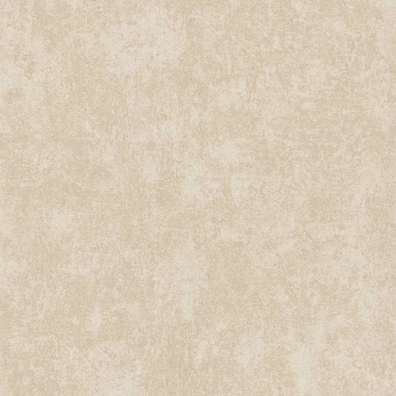 Enkel tapet kräm champagne - monokrom metallisk tapet - non-woven tapet i gipsutseende 