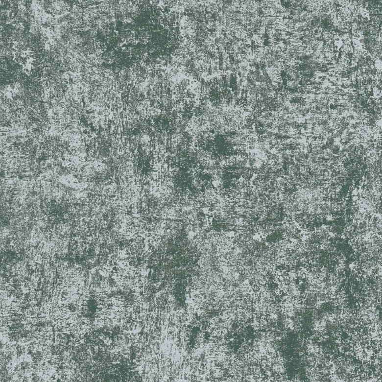 Unitapete Grün Silber - Einfarbige Metallic-Vliestapete - Tapete Strukturtapete Putzoptik 