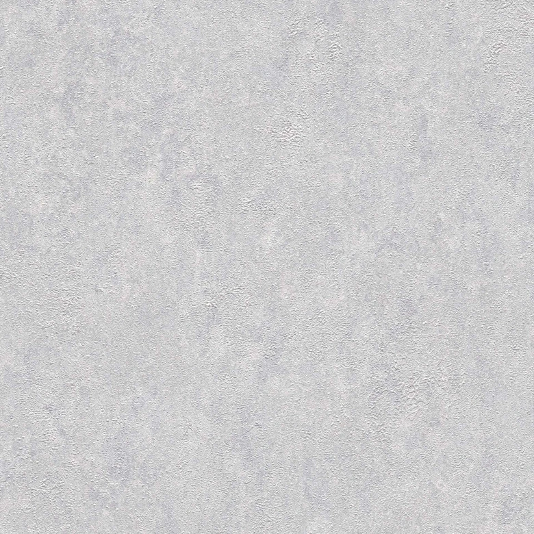 Einfarbige Vliestapete Grau Silber - Metallic-Unitapete glänzend - Tapete Putzoptik 