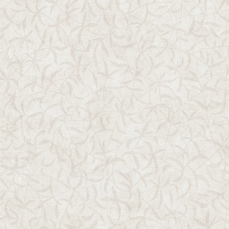 Papier peint fleurs gris crème - papier peint nature style campagne - papier peint intissé salon couloir 