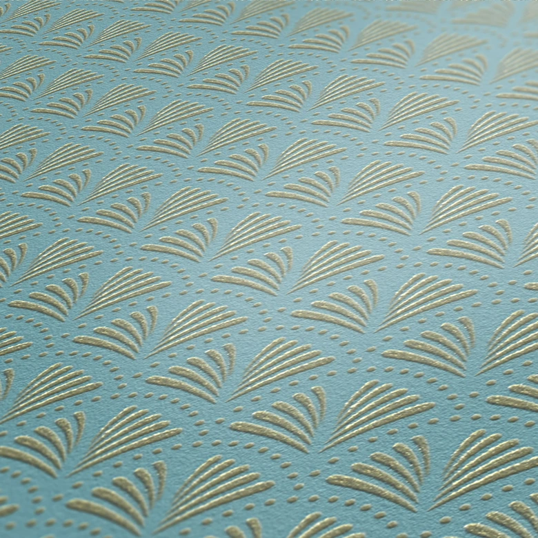 A.S. Création Trendwall 2 - Papier peint intissé de designer, bleu 