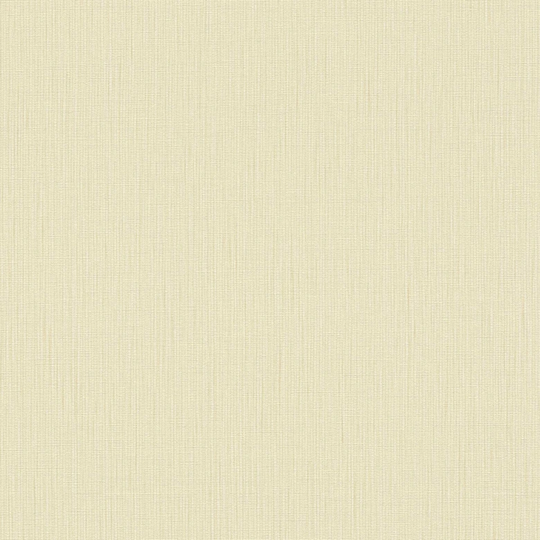 Cream unit wallpaper - non-woven wallpaper with a fine texture for warm living spaces 