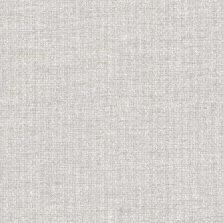 Papier peint uni aspect lin crème - vinyle expansé intemporel & élégant 