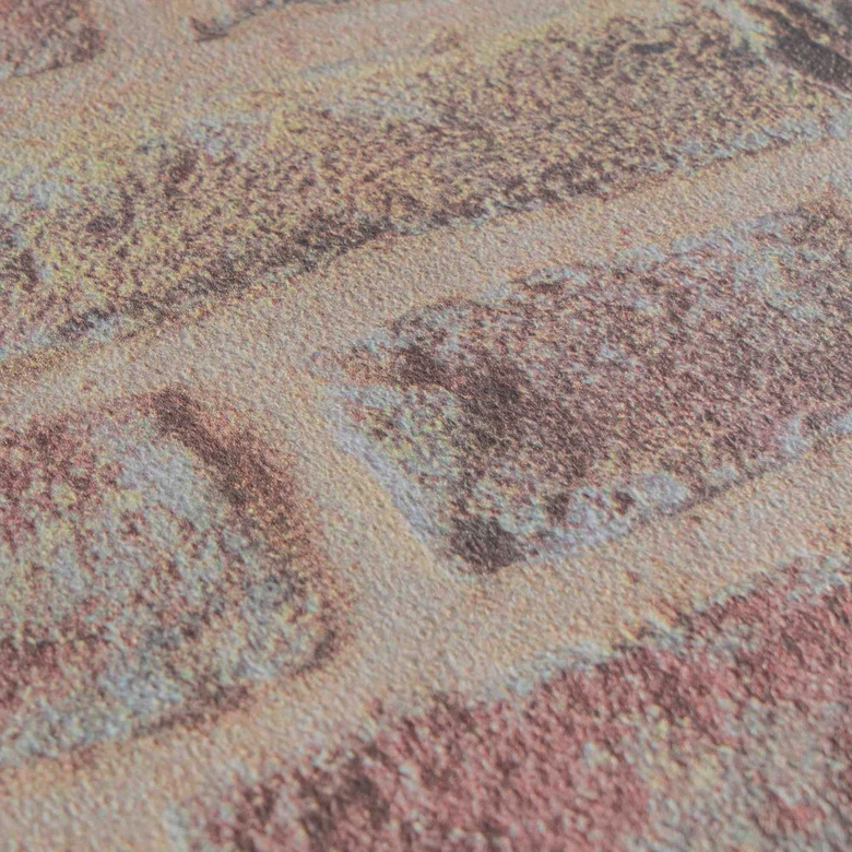 A.S. Création paper wallpaper Authentic Walls beige, brown, red 