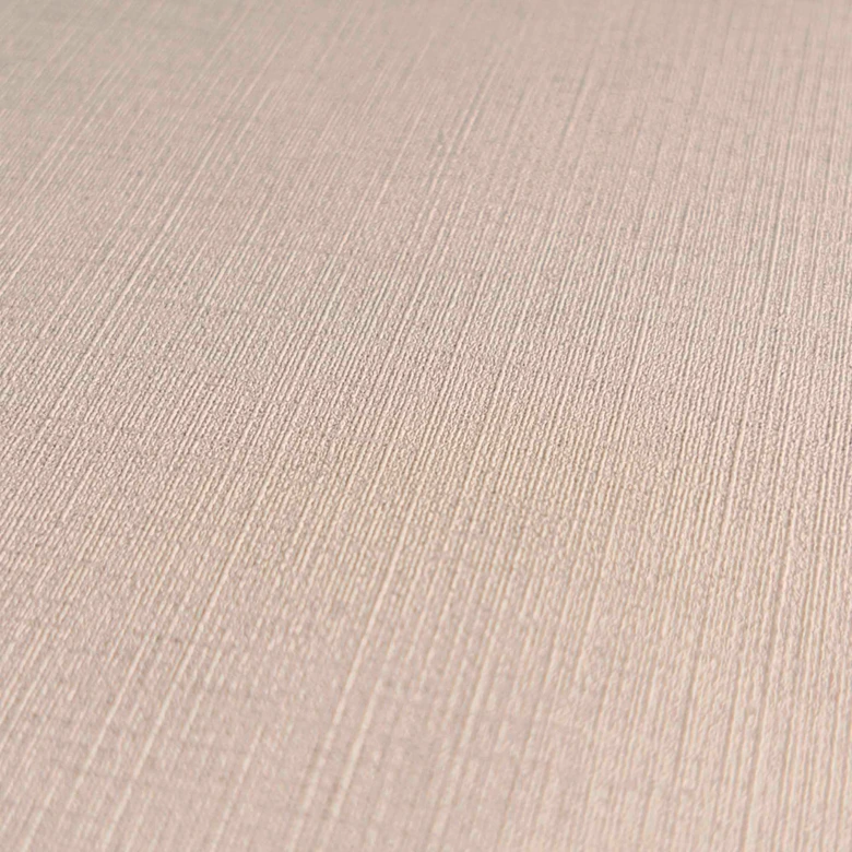 Tapete Beige einfarbig von A.S. Creation Uni Vliestapete Greige mit Textilstruktur 