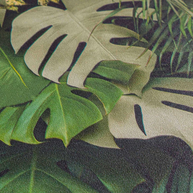 Dschungel Tapete Grün Palmen-Blätter Vliestapete Pflanzen Küche Wohnzimmer Schlafzimmer von A.S. Création 