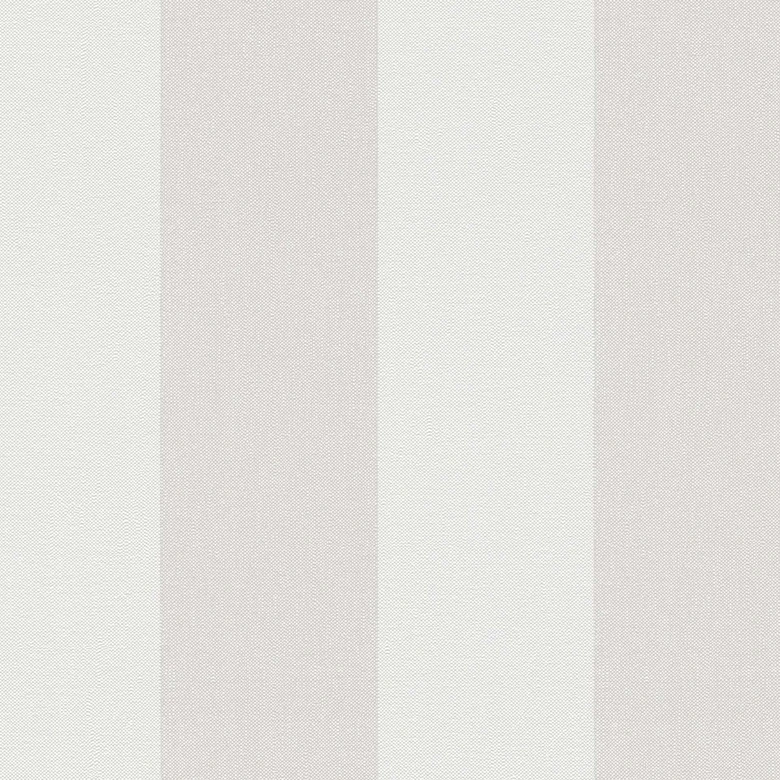 Striped wallpaper light gray white - non-woven wallpaper with fine texture classic & subtle 