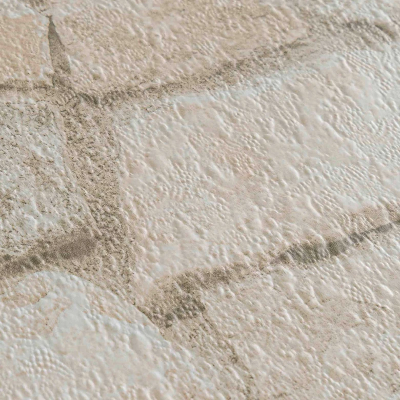 A.S. Création Il Decoro Papier peint effet brique - Beige 