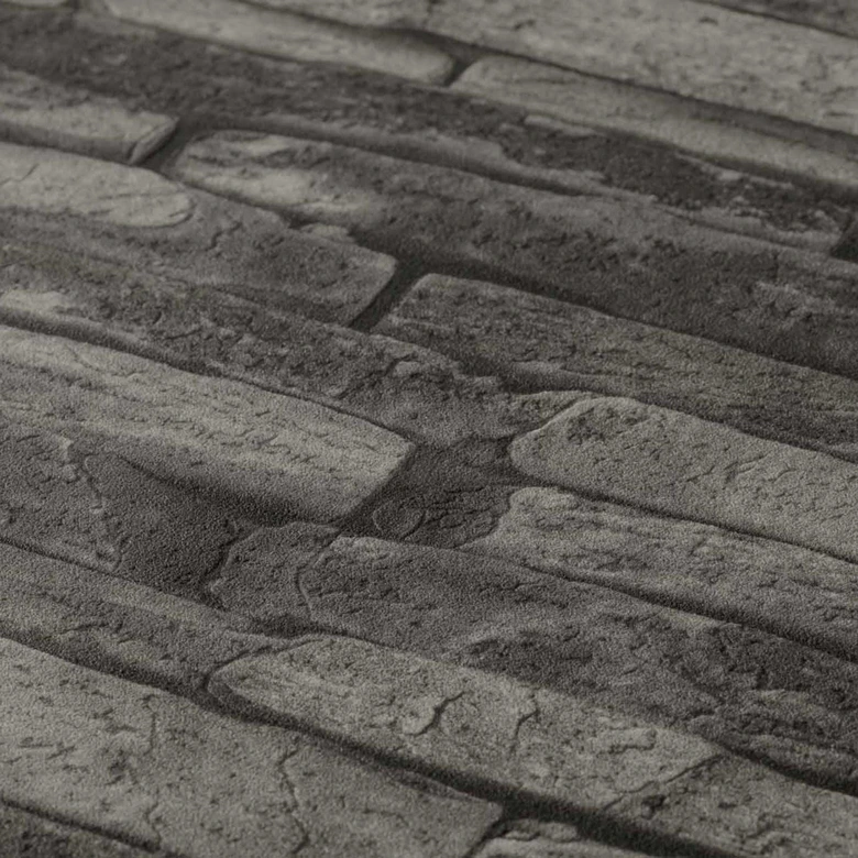 A.S. Création behang Best of Wood`n Stone 2nd Edition grijs, zwart 