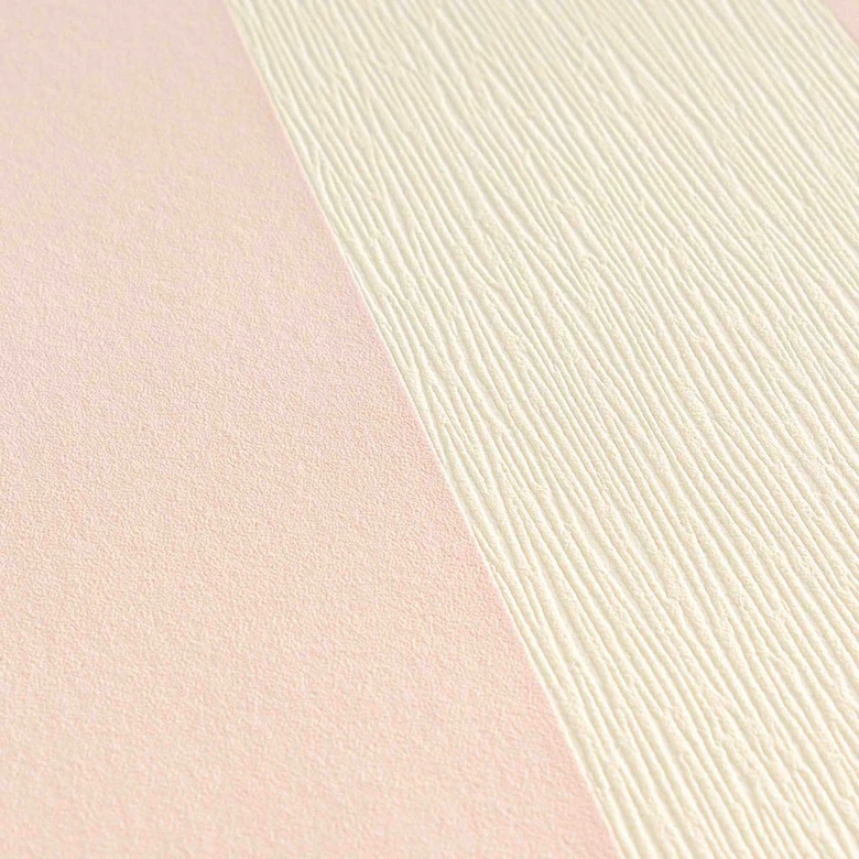 A.S. Création Vliestapete Trendwall 2 Streifentapete gestreift rosa, weiß 
