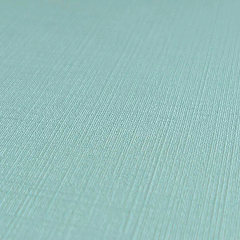 Vliestapete Mintfarben einfarbig leicht strukturiert Uni-Tapete von A.S. Creation 
