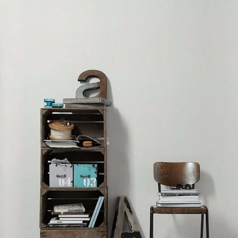 Papier peint A.S. Création Best of Vlies 2016 métallique, blanc 