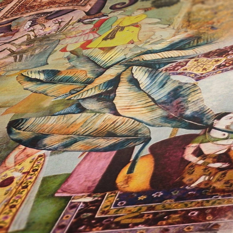 A.S. Création Dream Flowery papier peint intissé motif oriental  