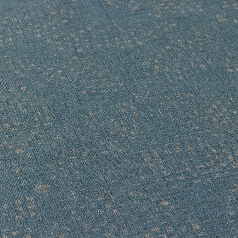 Ethnic Origin A.S. Création Papier peint géométrique -  Bleu or 